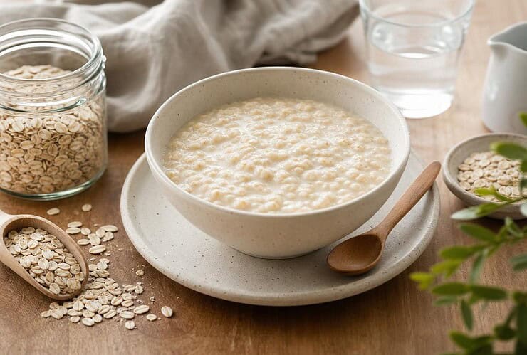 soupe flocon d'avoine gastro